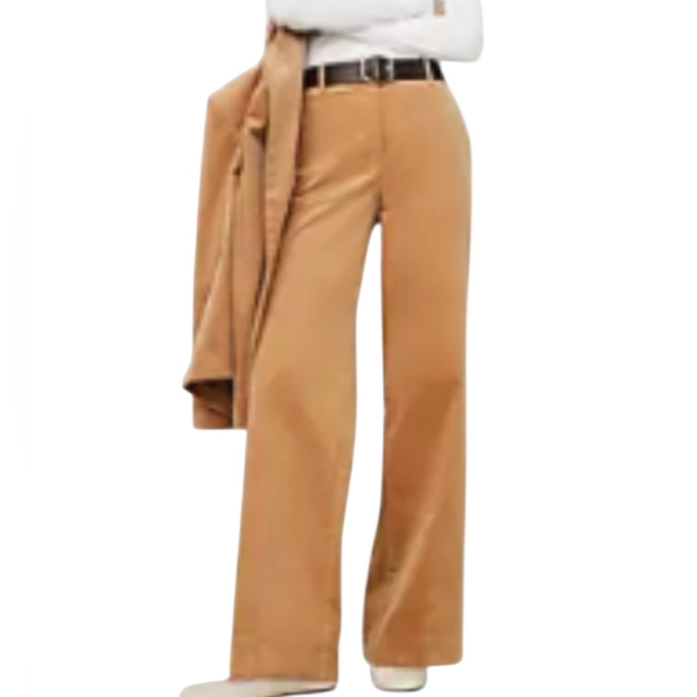 Talbots Straight-Leg Pants in Camel